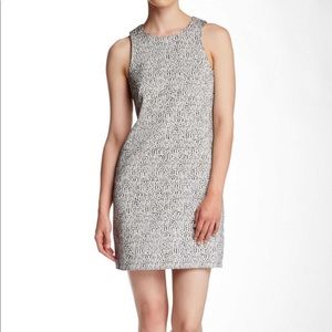 4.collective black/white tweed dress